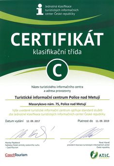 certifikát ATIC